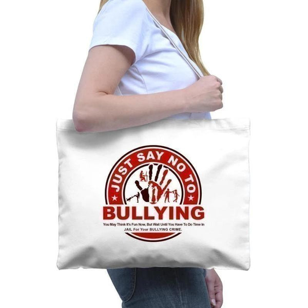 Just Say No To Bullying Tote Bag - Voiceopin International: Child Abuse Information & Online Shopping Center