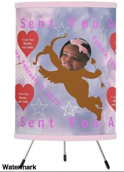 Lamp-God Has Sent You An Angel-Pampered Princess Girl or Adorable Toddler Girl You'll Cherish Love Lamp - Voiceopin International: Child Abuse Information & Online Shopping Center