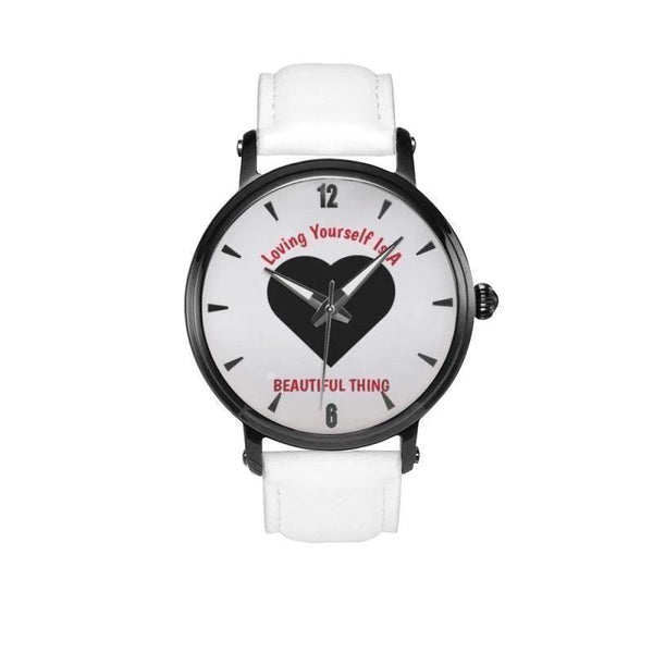 Love Is A Beautiful Thing-White Faced Water Resistant Quartz Watch - Voiceopin International: Child Abuse Information & Online Shopping Center