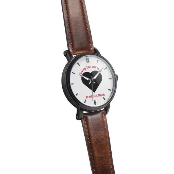 Love Is A Beautiful Thing-White Faced Water Resistant Quartz Watch - Voiceopin International: Child Abuse Information & Online Shopping Center