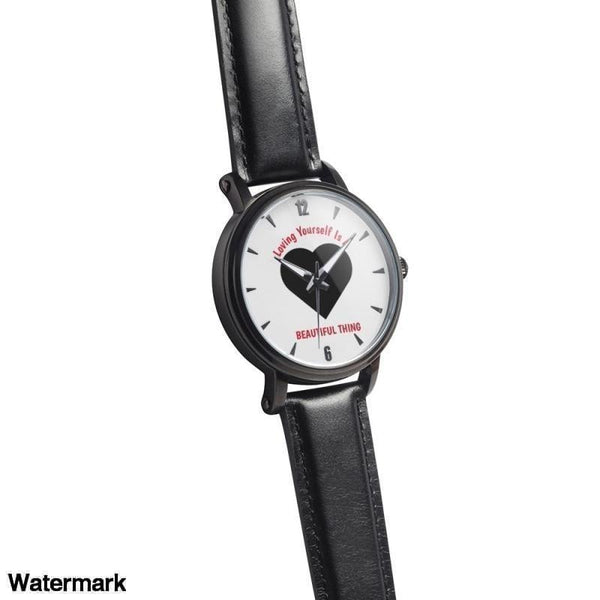 Love Is A Beautiful Thing-White Faced Water Resistant Quartz Watch - Voiceopin International: Child Abuse Information & Online Shopping Center