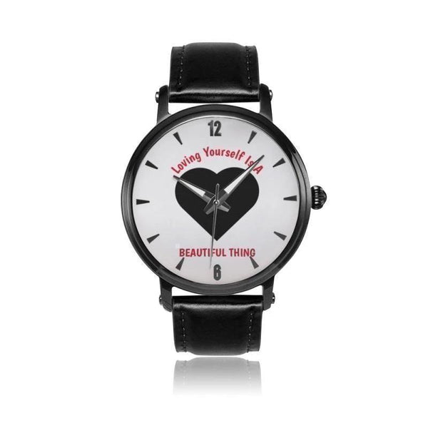 Love Is A Beautiful Thing-White Faced Water Resistant Quartz Watch - Voiceopin International: Child Abuse Information & Online Shopping Center