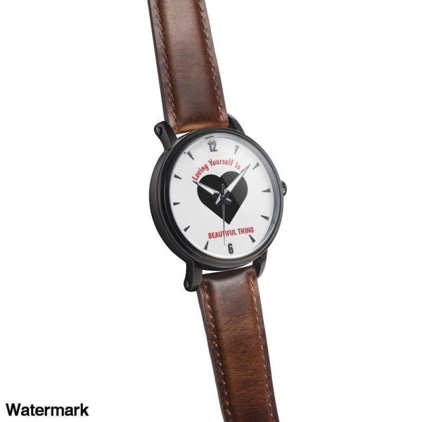 Love Is A Beautiful Thing-White Faced Water Resistant Quartz Watch