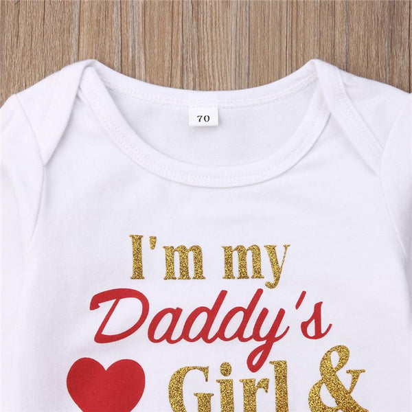 Lovely Newborn Baby Girls Valentine's Day Clothes - Voiceopin International: Child Abuse Information & Online Shopping Center