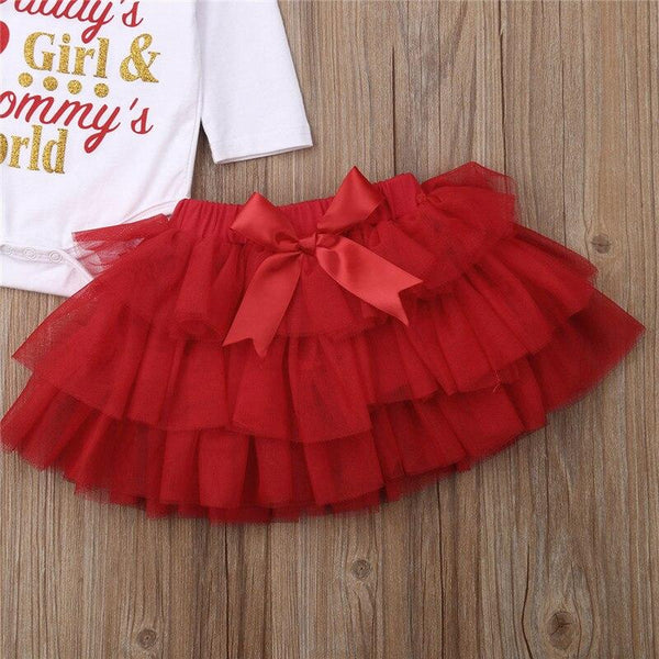 Lovely Newborn Baby Girls Valentine's Day Clothes - Voiceopin International: Child Abuse Information & Online Shopping Center