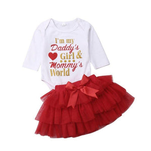 Lovely Newborn Baby Girls Valentine's Day Clothes - Voiceopin International: Child Abuse Information & Online Shopping Center