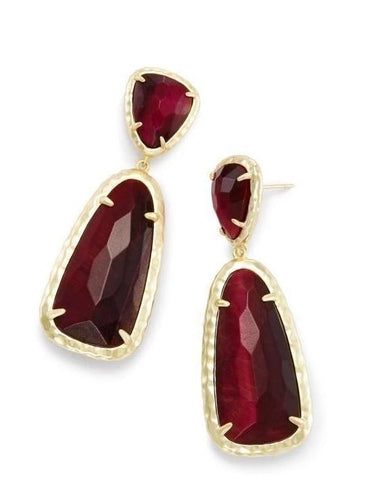 Red Stone Arizona Amber Designer Earrings - Voiceopin International: Child Abuse Information & Online Shopping Center