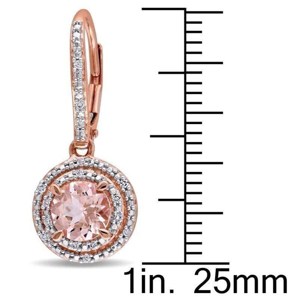 Rose Gold Dangling Designer Earrings - Voiceopin International: Child Abuse Information & Online Shopping Center