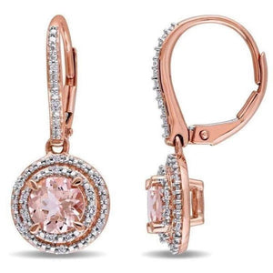 Rose Gold Dangling Designer Earrings Earring