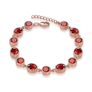 Ruby Stones Stimulated Designer Bracelet - Voiceopin International: Child Abuse Information & Online Shopping Center