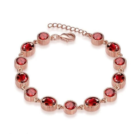 Ruby Stones Stimulated Designer Bracelet - Voiceopin International: Child Abuse Information & Online Shopping Center