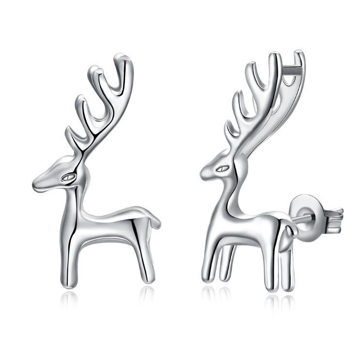 Santa's Reindeers Stud Earrings - Voiceopin International: Child Abuse Information & Online Shopping Center