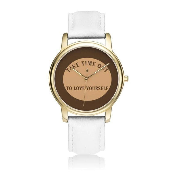 Take Time Out To Love Yourself-Adult White / - Diameter 34Mm