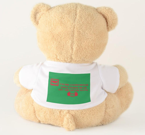 Teddy Bear-Mr. Comforter Teddy Bear You'll Cherish Love (For Women or Gender Neutral) - Voiceopin International: Child Abuse Information & Online Shopping Center