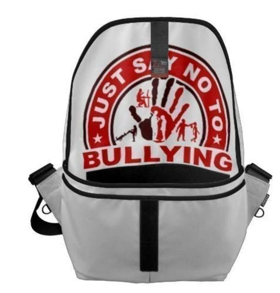 Tote Bag-Just Say No To Bullying Love Rickshaw Zero Messenger You'll Cherish Love Bag - Voiceopin International: Child Abuse Information & Online Shopping Center