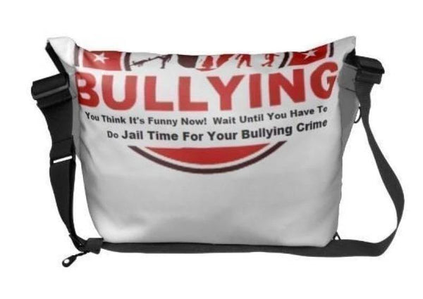 Tote Bag-Just Say No To Bullying Love Rickshaw Zero Messenger You'll Cherish Love Bag - Voiceopin International: Child Abuse Information & Online Shopping Center