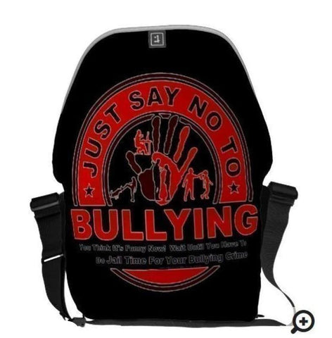 Tote Bag-Just Say No To Bullying Love Rickshaw Zero Messenger You'll Cherish Love Bag - Voiceopin International: Child Abuse Information & Online Shopping Center