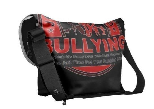 Tote Bag-Just Say No To Bullying Love Rickshaw Zero Messenger You'll Cherish Love Bag - Voiceopin International: Child Abuse Information & Online Shopping Center